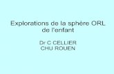 Explorations de la sphère ORL de l'enfantflaubert-lyc.spip.ac-rouen.fr/IMG/pdf/Sphere_ORL...Technique • Acquisition dans le plan axial sur l’ensemble de l’encéphale après