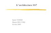 L’architecture SS7 - worx.free.frworx.free.fr/irs/Telecom/sigss7_msirs.pdf · Fonctions du SS7 Séparer l’acheminement de la signalisation de l’acheminement des données de