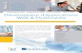 Développeur Web Infographiste Web Game Designer … · des technologies de l’univers Web et Multimédia. ... Programmation ActionScript ... sionnel du web et du multimédia en