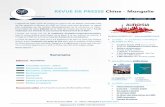 REVUE DE PRESSE Chine - Mongolie - f.hypotheses.org développement des affaies de Huawei su leu tei-toie. Et la reherhe ? Dans un domaine ui nous est plus familie, à savoi l’en-