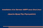 Installation d'un Serveur AMPP sous Gnu/Linux (Apache ...migale.jouy.inra.fr/sites/all/downloads/Migale/FAQ/bd...AMPP : Pour aller plus loin htpasswd c /etc/apache2/.htpasswd login_utilisateur