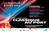 juillet 2014 - La Rochelle: Accueil · ALBENIZ «El Albaicin», ... guitare et Flûte ... Mozart arr. Massey - Sonate K.330 Piazzolla Histoire du Tango : Bordel 1900