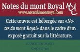 Notes du mont Royal ←  Quinte. Gurcel a; î(Paris ne; Auteurs anciens ont fait mention. ... Ba’mri’fiahr «le! mi En compatît! futile module titi Œlmwulufinâœion une