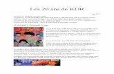 Les 20 ans de KOR - mykor.pagesperso-orange.frmykor.pagesperso-orange.fr/20ansKOR.pdf · de CyberFred, Kimagure Orange Road Music Hall, né peu après Noël 1996 et qui a déjà 8