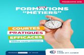 FORMATIONS S “MÉTIERS” - loir-et-cher.cci.fr · Créer et animer des campagnes de e-mailing et de SMS-ing 6 ... > Décrypter le cahier des charges, optimiser l’organisation