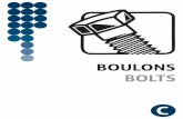 BOULONS BOLTS - PR Distribution, leader en solution … C-2 uébec 418-872-6018 Sans frais 800-463-5259 Chicoutimi 418-545-1100 cboulonsv9250712 302-100P* 302-100N* 1/4-20 x 1/2 100