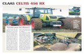 Claas Celtis 456 RX - fiche - La France Agricole · La cabine du Celtis est sobre et permet une prise en main rapide. C’est néanmoins la plus étroite de l’essai. CLAAS CELTIS