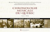 Chronologie musicale au Québec…ISBN papier : 978-2-89448-593-4 30, rue Gay-Lussac ISBN PDF : ... pas à rendre simplement compte des événements tout azimut qui ont eu