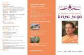 vendredi 12 janvier 2018 renseignements et inscriptions ... · à partir de 19h30 conférence de Swami Mangalananda Giri ... à une autodiscipline simple et à la pratique du Kriya