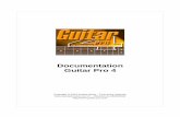 Documentation Guitar Pro 4 - medias.audiofanzine.com · fichiers créés dans Guitar Pro 3 et antérieurs, vous pouvez donc éventuellement désinstaller la version précédente.
