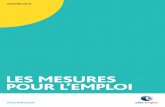 les Mesures Pour L’emploi - Psppaca.fr · rapide, première étape d’un travail plus approfondi, pour mieux informer demandeurs d’emploi, entreprises et ... Contrat d’accès