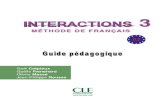 INTERACTIONS A1.1 - GUIDE PÉDAGOGIQUEextranet.editis.com/it-yonixweb/images/330/art/doc/6/69311084d... · Les activités de compréhension écrite et de compréhension orale sont