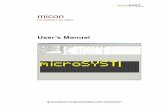 PC-Software for migra PC-Software for migra Page 2 microSYST Systemelectronic GmbH, Am Gewerbepark 11, 92670 Windischeschenbach +49 9681 91960-0, +49 9681 91960-10, info@microsyst.de,