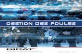 GESTION DES FOULES - Accueil - GICAT - Groupement des ... · La France de par sa culture et son histoire de médiation sociale a su s’enrichir d’un savoir-faire démontré et