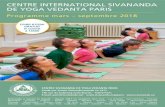 CENTRE INTERNATIONAL SIVANANDA DE YOGA ... 5 principes de base du yoga selon Swami Vishnudevananda Nos Maîtres Swami Sivananda (1887–1963) Un des plus grands saints indiens des