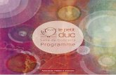 2016 2017 - Le Petit Duc · édito L ’équipe du Petit Duc La chanson et le jazz de toutes les couleurs ! L’association Théâtre et Chansons présente la deuxième saison du
