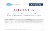 QERSI-S - APSSIS Association pour la sécurité des …€¦ ·  · 2016-09-04Questionnaire d’évaluation du risque pour la sécurité du système d’information de Santé QERSI-S