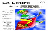 La Lettre n°8 - Fédération Française de Jeu de Rôle ... · d'Ars Magica gratuitement en ... avec D&D 3e édition directement en rapport avec le sexe et la sexualité". Anthony
