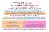 FORMATIONS I.T.E.P 2008-2009 en Edukinésiologie ... 4 CONCEPTS-CLES DE LA KINESIOLOGIE PRATIQUE a. Travailler avec le cerveau pour optimiser le fonctionnement corporel. Quand un organe