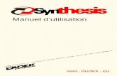 manuel D Utilisation - Flight.manual.free.frflight.manual.free.fr/dudek-synthesis_fr.pdf · la version finale de la Synthesis, nous avons testé plusieurs profils aérodynamiques