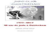 Judo - Jujitsu - Taïsojudoclubouistreham.com/index_htm_files/Livret 2016 - 2017.pdf · venir, de comprendre que le judo-jujitsu à Ouistreham est synonyme de joie, de convivialité