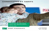 CONDITIONS ET TARIFS - BNP Paribas | Ma banque en … 05 L’évolution du tarif est à date anniversaire du contrat, pour les relevés Situation et Panorama. Relevés de compte •
