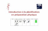 Introduction à la planification - cepcometti.com · ‐Musculation / explosivité ...