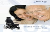 brochure vision-plus FR - hacavie.com · Roltec Vision plus est trés bien adapté pour servir de siège conducteur dans un véhicule. Le siège bas, combiné au basculage vers l’avant