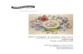 Marc Chagall, la couleur des sons - claire-lextray.com · un toit, des anges brandissant des trompettes ou encore des orchestres de klezmer jouant pour un mariage juif.