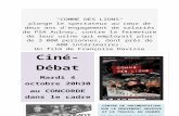 cdhmot85.files.wordpress.com · Web view"COMME DES LIONS"plonge le spectateur au cœur de deux ans d’engagement de salariés de PSA Aulnay, contre la fermeture de leur usine qui