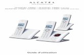 IB F580 Vocie FR R6 - Alcatel- · PDF fileL'emballage contient les éléments suivants : Alcatel F580 / F580 Voice - la base, - le cordon de ligne, - le combiné, - l’alimentation