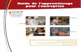 Guide de l'apprentissage - cma36.fr · depart employeur chambre de metiers et de l'artisanat (cma) projet de contrat d'apprentissage retour du projet a la cma complété et accompagné
