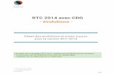 RTC 2014 avec CDG -évolutions - - Cloud Object Storage ... 2014 avec CDG -évolutions - Détail des évolutions et mises à jours pour la version RTC 2014 Les dates de la campagne