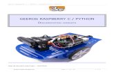 Geeros Raspberry C / Python - 3Sigma€¦ · Geeros Raspberry C / Python - Documentation complète 1 - Introduction Geeros Raspberry C / Python est un robot gyropode ouvert et open-source,