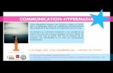 COMMUNICATION-HYPERMéDIAlivre-rose.hyper-media.eu/wp-content/uploads/2013/02/Dpt.CH-r...L’Image avec un grand "I" au ... EIDI : ECRITURE INTERACTIVE et DESIGN D’INTERACTION M2