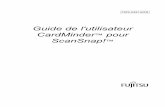 Guide de l'utilisateur CardMinder pour ScanSnap!scansnap.fujitsu.com/download/4110eox2_manual/P3PC-E527...Guide de l’utilisateur CardMinder pour ScanSnap! iv TABLE DE MATIÈRES INTRODUCTION