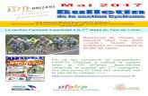 l’ASPTT ORLÉANS fait peau neuve… La section Cyclisme a ... · feuille de Jacky En ce qui concerne la compétition, l’ASPTT Orléans a clôturé la saison avec le GP d’Olivet.