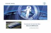 Commission de Suivi des Sites Site de BRESLES · Hazardous products inbound Automised pallet setting up per ... Mise en place des efficacités et des KPI. p. 12 Faits marquants 2013