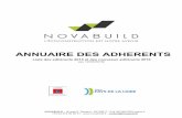 ANNUAIRE DES ADHERENTS - · PDF fileListe des adhérents 2015 et des nouveaux adhérents 2016 (au 12/04/2016) NOVABUILD- 16 quai E. Renaud - BP 90517 ... ATPS ORVAULT Mme Ludivine