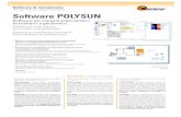 Simulation software I Logiciel de simulation Software … Polysun Sunerg 2014.pdf · tance et chaleur de proximité. dimensionnement avan-cée des onduleurs et simulation de l’ombrage