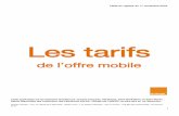 Les tarifs - Orange - Guadeloupecaraibe.orange.fr/documents/tarifs_mobile/fiche-tarifaire-offres... · SMS vers les mobiles locaux et de l’Hexagone 0,13€/SMS MMS vers les mobiles