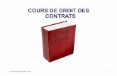 DROIT DES CONTRATS - gfol1.res-homini.comgfol1.res-homini.com/download/droit_des_contrats_ws43234716.pdf · Cours de Droit des contrat: G.Zara 6 Quel Type de Droit en France? •
