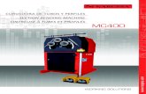 SECTION BENDING MACHINE CINTREUSE À TUBES ET … ·  · 2018-01-11Section bending machine MC400 Nargesa, ... Tous les produits Nargesa sont conformes aux normes CE de fabrication