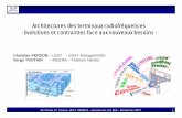 Architectures des terminaux radiofréquences - Evolutions ...E9esEEA... · Ch. Person /S. Toutain– LEST /IREENA – Journées du club EEA – Montpellier 2007 3 Systèmes de communications