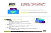 Simulation électromagnétique d'antennes : manipulations ...perso.telecom-bretagne.eu/francoislepennec/data/Enseignement/FC... · • Post-traitement adapté au problème étudi