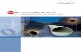 TUYAUX PRV FLOWTITE - Home - APR Allpipes … ·  · 2015-11-26H Indications de poids pour les tubes et vannes ... les installateurs dans leur compréhension des contraintes et procédures