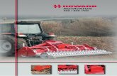 ROTAVATOR 500 / 600 /700 - sarlandredujardin.com · Rotavator 600 Le rotavator 600 est conçu pour des tracteurs de moyenne à grosse puissance et les entrepreneurs. La gamme est