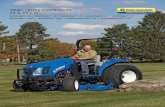 TRACTEURS COMPACTS 24 À 54 CH - unicoop.qc.ca · New Holland offre un vaste choix de tracteurs compacts pour satisfaire vos besoins et votre budget. C’est ce que l’on appelle