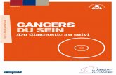 CANCERS - Institut National Du Cancer - Accueil CANCERS DU SEIN /Du diagnostic au suivi M É D E C I NG É R A L I S T E L e pronostic du cancer du sein est désormais bon, d’autant