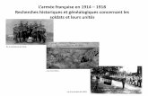 L’armée française en 1914 – 1918 Recherches …. Sépultures : Source: Site Mémoire des hommes Source: Site Mémoire des hommes Source: Site Sépultures de guerre François